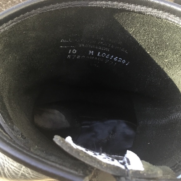 FRYE John Addison Style Black Engineer Motorcycle Boots Size 10 - Picture 13 of 14